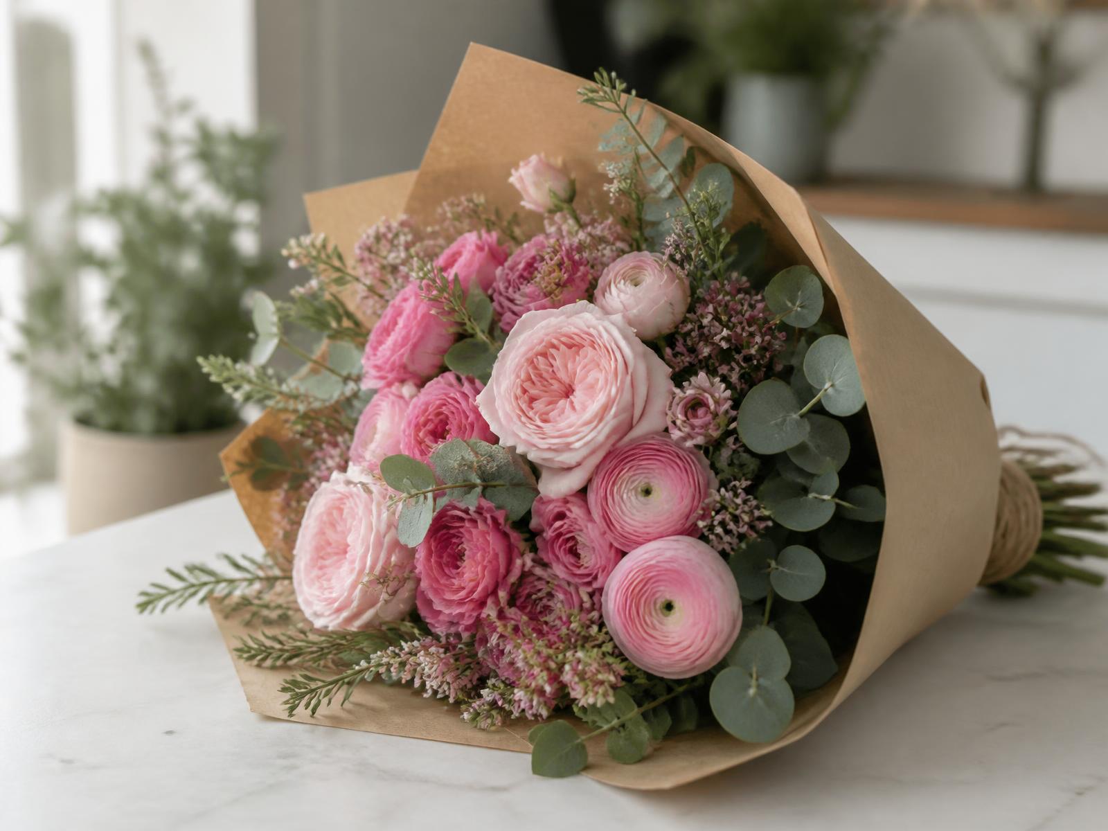 Ramo de flores de temporada